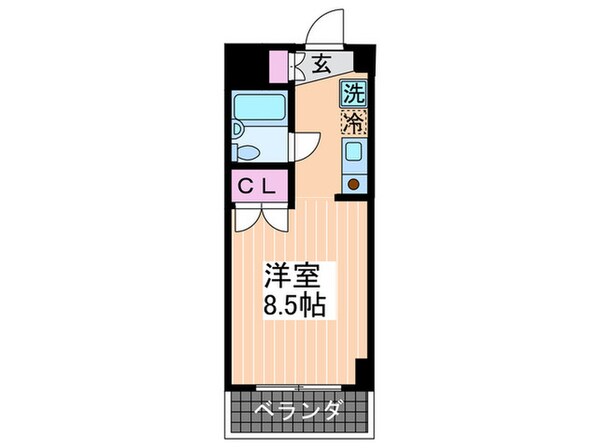 今村エステ－トマンションⅡの物件間取画像